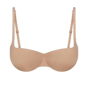 Skims Ultimate Push-Up Underwire Balconette Bra In Clay NWT